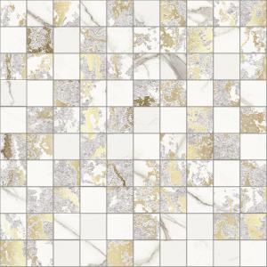 Керамогранит Mosaico Lux Hbo 20 30x30 Calacatta  (чип 2,7*2,7) / G3BO20MOL