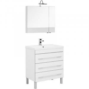 Комплект мебели для ванной Aquanet Верона 75 287658 Белый