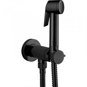 Гигиенический душ со смесителем Bossini E37015B.073 Черный матовый