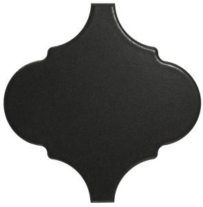 Настенная плитка Equipe 21934 Scale 12x12 черная матовая моноколор