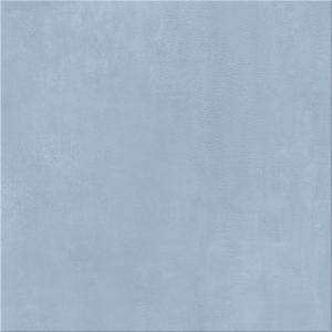 Напольная плитка Azori 506533002 Nuvola Aqua Floor 42x42 голубая матовая моноколор