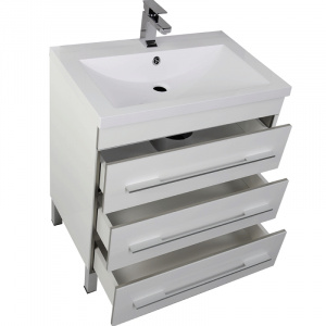 Комплект мебели для ванной Aquanet Верона 75 231040 Белый