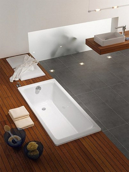 Стальная ванна Kaldewei Saniform Plus 363-1 170x70 111800013001 с покрытием Easy-clean