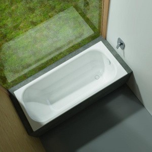 Стальная ванна 180х80 см Bette Form 2950-000 AD, PLUS, AR с покрытием Anti-Slip и BetteGlasur Plus