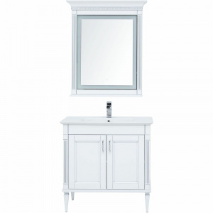 Комплект мебели для ванной Aquanet Селена 70 273433 Белый Серебро