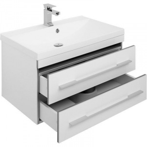 Комплект мебели для ванной Aquanet Верона 75 287652 подвесной Белый