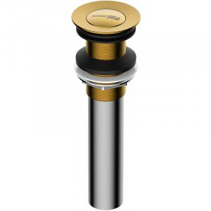 Донный клапан WasserKRAFT A252 Click-Clack Золото матовое