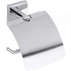 Держатель туалетной бумаги Bemeta Beta 132112012 с крышкой Хром