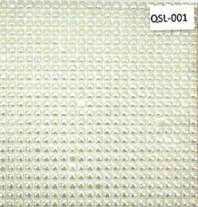 Мозаика Gidrostroy Glass Mosaic QSL-101 30x30 стеклянная белая глянцевая, чип 10x10 квадратный