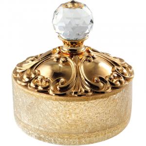 Контейнер для хранения Migliore Cristalia 16825 Золото с кристаллом Swarovski