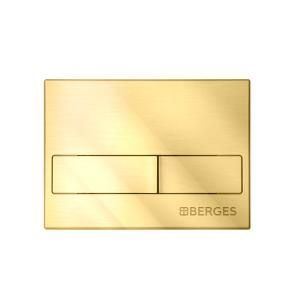 Кнопка BERGES для инсталляции NOVUM L9 золото глянец
