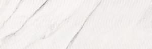 Плитка Carrara Chic рельеф шеврон белый 29х89, O-CCH-WTA052