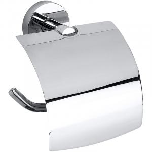 Держатель туалетной бумаги Bemeta Omega 104112012 с крышкой Хром