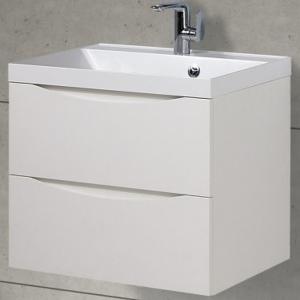 Тумба под раковину BelBagno Marino 65 MARINO-650-2C-SO-BL-P подвесная Bianco Lucido