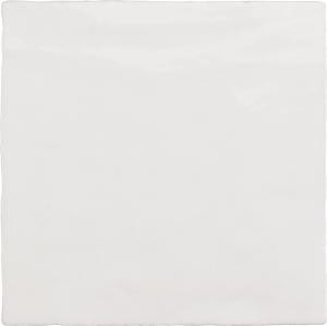 Настенная плитка Equipe 25851 La Riviera Blanc 13.2x13.2 белая глянцевая моноколор