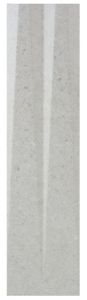 Настенная плитка WOW 108933 Stripes Transition White Stone 7.5x30 белая матовая полосы