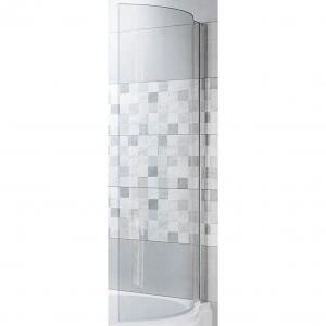 Шторка на ванну Riho Novik Z108 90 G003039120 (GZT91000892) R профиль Хром стекло прозрачное