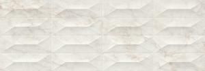 Плитка Marbleplay Calacatta Struttura Gem 3D Rett. 30х90, M4PE
