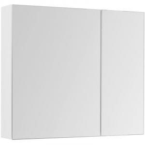 Зеркальный шкаф 100х87,3 см белый глянец L Aquanet Йорк 00202090