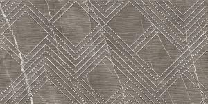 Декоративная плитка Azori 588232001 Hygge Mocca Cristal 31.5x63 коричневая матовая геометрия
