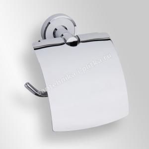 Держатель туалетной бумаги Bemeta Trend-i 104112018 13.5 x 7 x 15.5 см с крышкой, хром, белый