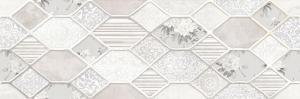 Декоративная плитка ALMA Ceramica DWU11RXN004 Roxana 60x20 бежевая с орнаментом