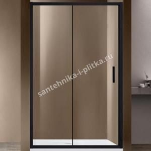 Душевая дверь Vincea Garda VDS-1G120CLB 120x190 профиль Черный стекло прозрачное