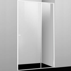 Душевая дверь WasserKRAFT Rhin 110 44S13 профиль Белый стекло прозрачное