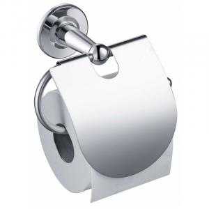Держатель туалетной бумаги Timo Nelson 150042/00 с крышкой Хром