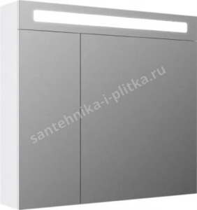Зеркальный шкаф 80х70 см белый глянец R IDDIS Mirro New NMIR802i99