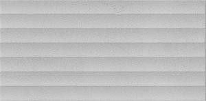 Настенная плитка Terracotta TR-SHA-STR-VG Shabby Stripe Volume Grey 20х40 серая матовая под камень полосы