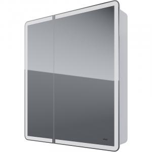 Зеркальный шкаф Dreja Point 70 99.9033 с подсветкой Белый с инфракрасным выключателем