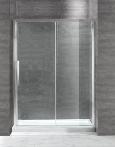 Душевая дверь в нишу Cezares Lux Soft W-BF-1 120 профиль Хром стекло прозрачное