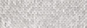 Настенная плитка Venis V13895681 Mirage-Image White Deco 33,3x100 (4 P/C) белая матовая под камень / под мозаику