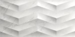 Настенная плитка Keraben 36027 Evoque Concept Blanco Brillo 30x60 белая глянцевая с узором