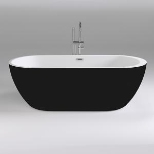 Акриловая ванна Black&White Black Swen 170x80 105sbbl без гидромассажа