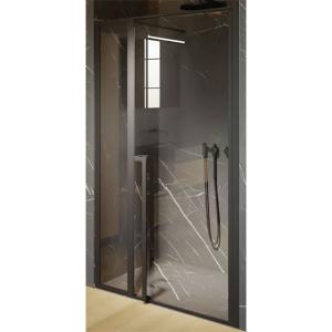 Душевая дверь Riho Lucid GD104 120х10 G005005121 (GD112B000) профиль Черный стекло прозрачное