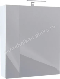 Зеркальный шкаф 50х60 см белый глянец R IDDIS Mirro New NMIR502i99