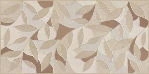 Декоративная плитка Laparet 08-03-15-1350 х9999279098 Serenity 40x20 коричневая глазурованная глянцевая / неполированная под мрамор