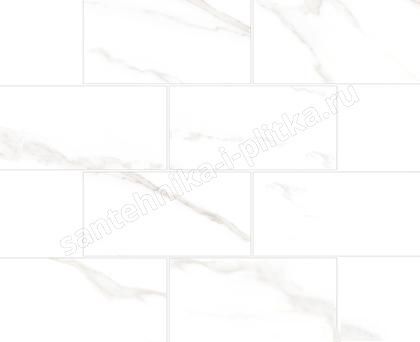 Мозаика Marmori Кирпичная Кладка Калакатта Белый (7*14) 35,5х29, K9456328LPR1VTE0