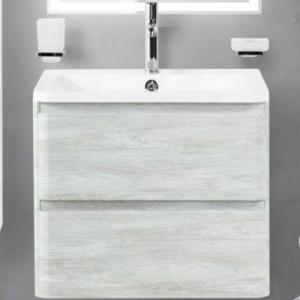 Тумба под раковину BelBagno ALBANO-600-2C-SO-RVB подвесная Rovere Vintage Bianco