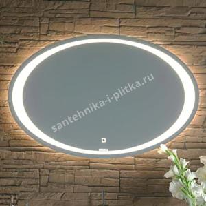 Зеркало Aqwella Clarberg Ellipse 100 ELI0210 с подсветкой с сенсорным выключателем