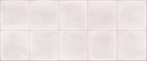 Настенная плитка Gracia Ceramica 010100001236 Sweety pink square wall 02 250х600 розовая глянцевая под мозаику