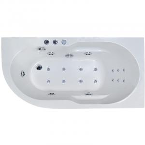 Акриловая ванна Royal Bath Azur De Luxe 150x80 RB614201DL-R с гидромассажем