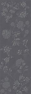 Керамическая плитка Villeroy&Boch Jardin Grey Flower Matt. Rec. K1440UL810010 настенная 40х120 см