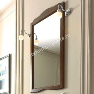 KERASAN Retro Зеркало в деревянной раме 63xh116см, цвет noce(орех)