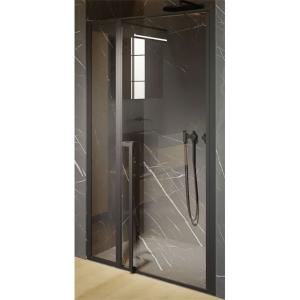 Душевая дверь Riho Lucid GD104 110 G005004121 (GD111B000) профиль Черный стекло прозрачное