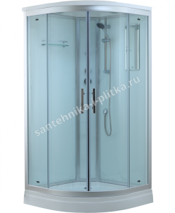 Timo Standart T-6609 Silver душевая кабина (90*90*220), шт