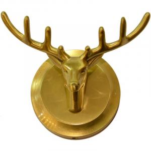 Двойной крючок Bronze de Luxe Royal 81152 Олень Бронза