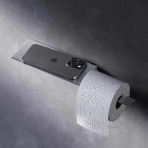 A7454300 Sense L Держатель для туалетной бумаги с полкой